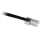 Cp Technologies Clearlinks75FT Cat5E 350MHZ Black No Boot Patch Cable - Category 5E for Network Device - 75ft - 1 x RJ-45 Male Network - 1 x RJ-45 Male Network - Black - RoHS Compliance GC5E-4P-BK-75-O