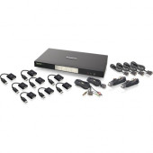 IOGEAR 4-Port Dual-Link Dual View DVI and DisplayPort KVMP Kit (TAA Compliant) - TAA Compliance GCS1644DPKIT