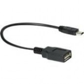 Getac USB Host Extension Cable - Micro-USB/USB Data Transfer Cable for Handheld Terminal - First End: 1 x Type A Female USB - Second End: 1 x Type A Male Micro USB - Extension Cable - Black GMCUX1