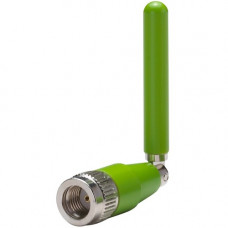 Taoglas Dual-Band WiFi 2.4~2.5GHz/5.15~5.85GHz Terminal Mount Monopole Antenna - Range - UHF, SHF - 2.40 GHz, 5.15 GHz to 2.50 GHz, 5.85 GHz - 5.8 dBi - Wireless Data Network - Green - Whip - Omni-directional - RP-SMA Connector GW.05.0153