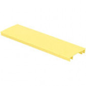 Panduit FiberRunner HC2YL6 2x2 Snap-On Hinged Cover - Cover - Yellow - 1 Pack - TAA Compliance HC2YL6