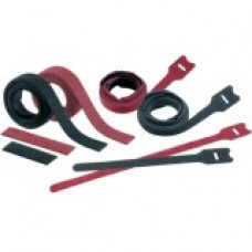 Panduit Cable Tie - Black - 10 Pack - 50 lb Loop Tensile - Nylon, Polypropylene - TAA Compliance HLSP5S-X0