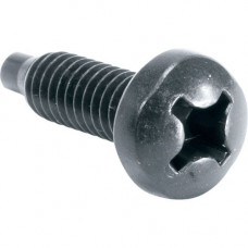 Middle Atlantic Products24 Rackmount Screw - Rack Screw - 12 - 0.62" - Philips - Black - 100 / Pack HP-24