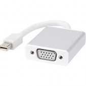 Kanex Mini DisplayPort to VGA Adapter - 3.13" DisplayPort/VGA Video Cable for iMac, Mac Pro, MacBook Air, MacBook Pro, Mac mini, MacBook, Video Device - First End: 1 x Mini DisplayPort Digital Audio/Video - Second End: 1 x HD-15 Female VGA IADAPTVGA