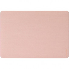 Incipio Technologies Incase Textured Hardshell in Woolenex For MacBook Pro 16" - For Apple MacBook Pro - Textured - Blush Pink - Moisture Resistant, Mildew Resistant, Chemical Resistant, Abrasion Resistant, Stretch Resistant, Shrink Resistant - Polyc