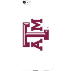 CENTON OTM iPhone 6 Plus White Glossy Classic Case Texas A&M University - For Apple iPhone 6 Plus Smartphone - Texas A&M University - White - Glossy IPH6PCV1WG-TAM