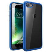 I-Blason Halo Case - For Apple iPhone 8 Smartphone - Blue, Clear - Anti-slip, Scratch Resistant - Polycarbonate, Thermoplastic Polyurethane (TPU) IPH8-HALO-CR/NY