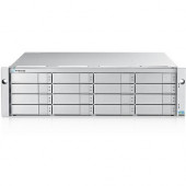 Promise Vess J3600SS Drive Enclosure 12Gb/s SAS - 12Gb/s SAS Host Interface - 3U Rack-mountable - 16 x HDD Supported - 16 x 3.5" Bay J3600SSNX