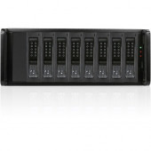 Istarusa RAIDage JAGE480HDBK-DE Drive Enclosure 12Gb/s SAS, SATA/600 - Mini-SAS HD Host Interface - 4U Rack-mountable - Black - Hot Swappable Bays - 8 x HDD Supported - 8 x 3.5" Bay - SECC JAGE480HDBK-DE