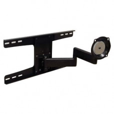 Milestone Av Technologies Chief JWDSK-210B - Mounting kit (wall mount, dual swing arm, interface bracket) - for flat panel - steel - black - screen size: 16"-24" - wall-mountable - TAA Compliance JWDSK210B