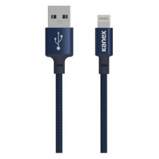 Kanex Premium DuraBraid Lightning Cable - 4 ft Lightning/USB Data Transfer Cable for iPod, iPad, iPhone, Magic Keyboard, Magic Mouse 2, Magic Trackpad 2, AirPods - First End: 1 x Type A Male USB - Second End: 1 x Lightning Male Proprietary Connector - MFI