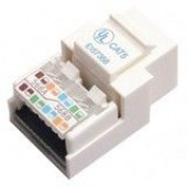 Startech.Com Cat5e Modular Keystone Jack White - Tool-Less - 1 x RJ-45 Female - White KEYSTONE2WH