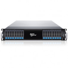 Sans Digital EliteSTOR ES216X12 Drive Enclosure - 2U Rack-mountable - 16 x HDD Supported - 16 x SSD Supported - 16 x 2.5" Bay - 12Gb/s SAS - 12Gb/s SAS KT-ES216X12