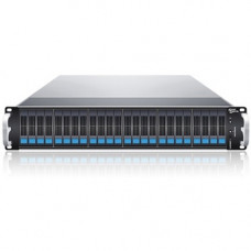 Sans Digital EliteSTOR ES224X12 Drive Enclosure - 2U Rack-mountable - 24 x HDD Supported - 24 x SSD Supported - 24 x 2.5" Bay - 12Gb/s SAS - 12Gb/s SAS KT-ES224X12