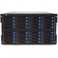 Sans Digital EliteSTOR ES632X12 Drive Enclosure - 12Gb/s SAS, Mini-SAS Host Interface - 6U Rack-mountable - 32 x HDD Supported - 32 x 3.5" Bay - RoHS Compliance KT-ES632X12