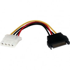 Startech.Com 6in SATA to LP4 Power Cable Adapter - F/M - 6 - RoHS Compliance LP4SATAFM6IN