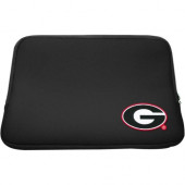 CENTON Collegiate LTSC15-UGA Carrying Case (Sleeve) for 15" to 16" Notebook - Black - Neoprene - University of Georgia Logo LTSC15-UGA