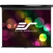 Elite Screens Manual Series - 142-INCH 16:9, Pull Down Manual Projector Screen with AUTO LOCK, Movie Home Theater 8K / 4K Ultra HD 3D Ready, 2-YEAR WARRANTY , M142UWH2" M142UWH2