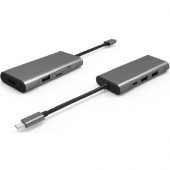 Tucano 7 in 1 USB-C Hub Power Delivery - for Tablet PC - USB 3.1 Type C - 3 x USB 3.0 - HDMI - Wired MA-CHUB-SD-SG