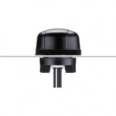 Taoglas Hercules MA104 2in1 GPS/GALILEO & 3G/2G Permanent Mount Antenna - 824 MHz, 880 MHz, 1.85 GHz, 1.71 GHz, 1.92 GHz to 896 MHz, 960 MHz, 1.99 GHz, 1.88 GHz, 2.17 GHz - 2 dB - Cellular Network, GPS, Outdoor - Black - Screw Mount - SMA Connector MA