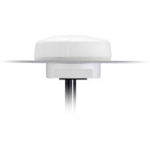 Taoglas Ultima MA111 Antenna - 1.71 GHz, 1.85 GHz, 1.71 GHz, 880 MHz, 824 MHz, 1.57 GHz to 2.17 GHz, 1.99 GHz, 1.88 GHz, 960 MHz, 896 MHz, 1.61 GHz - 27 dB - Cellular Network, GPS, GLONASS, Wireless Data Network, Outdoor - White - Screw Mount - Omni-direc