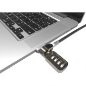 Compulocks Brands Inc. The "Ledge" Security Lock Slot adapter with Combination lock for Macbook Air - for MacBook Air - TAA Compliance MBALDG01CL