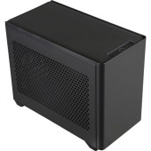 Cooler Master MasterBox MCB-NR200-KNNN-S00 Computer Case - Black - Mesh, Plastic, Steel - 4 x Bay - 2 x 3.62" , 4.72" x Fan(s) Installed - 0 - Mini ITX, Mini DTX Motherboard Supported - 10.14 lb - 7 x Fan(s) Supported - 0 x External 5.25" B