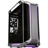 Cooler Master Cosmos C700M Computer Case - Full-tower - Silver, Black - Steel, Tempered Glass - 10 x Bay - 4 x 5.51" x Fan(s) Installed - Mini ITX, Micro ATX, ATX, EATX Motherboard Supported - 9 x Fan(s) Supported - 1 x External 5.25" Bay - 4 x 