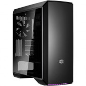 Cooler Master MasterCase MC600P - Mid-tower - Dark Metallic Gray, Black - Steel, Plastic, Tempered Glass - 8 x Bay - 3 x 5.51" x Fan(s) Installed - 0 - EATX, ATX, Micro ATX, Mini ITX Motherboard Supported - 28.66 lb - 6 x Fan(s) Supported - 2 x Exter