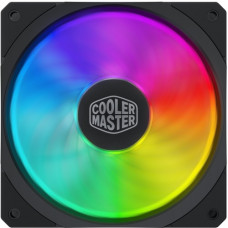 Cooler Master MasterFan SF120R ARGB - 120 mm - 2000 rpm59 CFM - 30 dB(A) Noise - Rifle Bearing - 3-pin, 4-pin ARGB - RGB LED MFX-B2DN-20NPA-R1