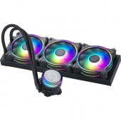 Cooler Master MasterLiquid ML360 Illusion Cooling Fan/Radiator/Pump - 1800 rpm - 30 dB(A) Noise - Pump Connector: 3-Pin, Fan Power Connector: 4-Pin (PWM) - Socket R4 LGA-2066, Socket LGA 2011-v3, Socket R LGA-2011, Socket LGA-1200, Socket H4 LGA-1151, Soc