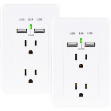 CyberPower MP18HO007 Power Plug - NEMA 5-15P Male - 125 V AC - White MP18HO007