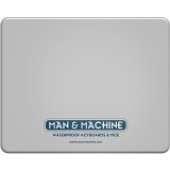 Man & Machine Mouse Pad - 0.03" x 8.69" x 7.13" Dimension - Gray - Silicone MPAD/G5