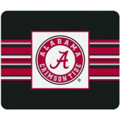 CENTON OTM University of Alabama Black Mouse Pad, Banner V1 - University of Alabama - Black - Rubber Base - Slip Resistant MPADC-ALA-BD1