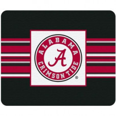 CENTON OTM University of Alabama Black Mouse Pad, Banner V1 - University of Alabama - Black - Rubber Base - Slip Resistant MPADC-ALA-BD1