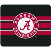 CENTON OTM University of Alabama Black Mouse Pad, Banner V3 - University of Alabama - Black - Rubber Base - Slip Resistant MPADC-ALA-BD3