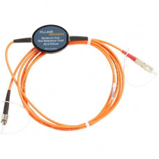 Fluke Networks Fiber Optic Network Cable - 6.56 ft Fiber Optic Network Cable for Network Device - First End: 1 x SC Male Network - Second End: 1 x ST Male Network - 62.5 &micro;m MRC-625-EFC-SCST