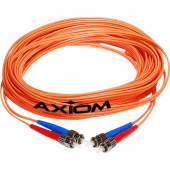Accortec Fiber Optic Duplex Network Cable - 22.97 ft Fiber Optic Network Cable for Network Device - First End: 2 x SC Male Network - Second End: 2 x LC Male Network - 62.5/125 &micro;m - Orange LCSCMD6O-7M