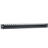 Tripp Lite 24-Port Cat5e Cat5 Rackmount Patch Panel 568B 110 Punch 1URM - 568B, RJ45 Ethernet" - TAA Compliance N052-024