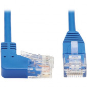 Tripp Lite N204-S05-BL-RA Cat.6 UTP Patch Network Cable - 5 ft Category 6 Network Cable for Network Device, Router, Server, Switch, Workstation, VoIP Device, Printer, Computer, Photocopier, Modem, Patch Panel, ... - First End: 1 x RJ-45 Male Network - Sec