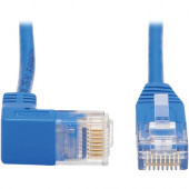 Tripp Lite N204-S10-BL-DN Cat.6 UTP Patch Network Cable - 10 ft Category 6 Network Cable for Network Device, Router, Server, Switch, Workstation, VoIP Device, Printer, Computer, Photocopier, Modem, Patch Panel, ... - First End: 1 x RJ-45 Male Network - Se