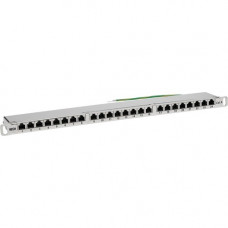 Tripp Lite Cat5e / Cat6 Patch Panel 24-Port Shielded Krone IDC 568A/B, 0.5U - 24 Port(s) - 24 x RJ-45 - 0.5U High - Rack-mountable - TAA Compliant - TAA Compliance N252-024-HU-SHK