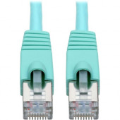 Tripp Lite N262-005-AQ Cat.6a STP Patch Network Cable - 5 ft Category 6a Network Cable for Network Device, Workstation, Switch, Hub, Patch Panel, Router, Modem, VoIP Device, Surveillance Camera, Server, POS Device - First End: 1 x RJ-45 Male Network - Sec