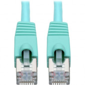 Tripp Lite N262-007-AQ Cat.6a STP Patch Network Cable - 7 ft Category 6a Network Cable for Network Device, Workstation, Switch, Hub, Patch Panel, Router, Modem, VoIP Device, Surveillance Camera, Server, POS Device - First End: 1 x RJ-45 Male Network - Sec