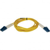 Tripp Lite 10M Duplex Singlemode 8.3/125 Fiber Optic Patch Cable LC/LC 33&#39;&#39; 33ft 10 Meter - LC Male - LC Male - 32.81ft - Yellow - TAA Compliance N370-10M