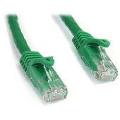 Startech.Com 10ft CAT6 Ethernet Cable - Green Snagless Gigabit CAT 6 Wire - 100W PoE RJ45 UTP 650MHz Category 6 Network Patch Cord UL/TIA - 10ft Green CAT6 Ethernet cable delivers Multi Gigabit 1/2.5/5Gbps & 10Gbps up to 160ft - 650MHz - Fluke tested 