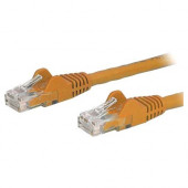 Startech.Com 8 ft Orange Cat6 Cable with Snagless RJ45 Connectors - Cat6 Ethernet Cable - 8ft UTP Cat 6 Patch Cable - 8 ft Category 6 Network Cable for Network Device, Notebook, Docking Station - First End: 1 x RJ-45 Male Network - Second End: 1 x RJ-45 M