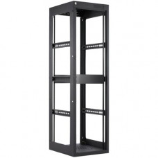 Chief G1 Gangable Rack, 44U, 33" Deep - 44U Wide - Black - Steel - 2500 lb x Maximum Weight Capacity - TAA Compliance NG1F4433