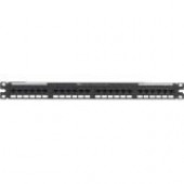 Accu-Tech 24P CAT6A PATCH PANEL - BLACK NK6XPPG24Y