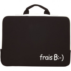 Urban Factory Carrying Case (Sleeve) for 15" Notebook - Black - Neoprene, Foam - Frais Emotion - 13" Height x 16.2" Width x 1.3" Depth NOT03UF